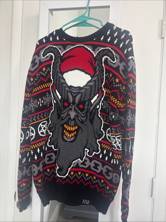 Killstar Other - Killstar Black Krampus Sweater